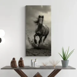 tableau cheval au galop portrait 1 2 2.webp