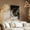 tableau cheval noir et blanc portrait 2 3 3.webp