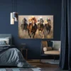 tableau chevaux de course paysage 3 2 4.webp