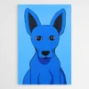 tableau chien bleu 1.webp