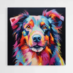 tableau chien colore 1.webp
