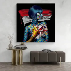 tableau contemporain pop art carre 2.webp