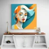 tableau contemporain visage femme carre 3.webp