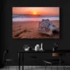 tableau coquillage sable paysage 3 2 3.webp