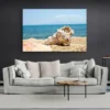 tableau coquillages mer paysage 3 2 3.webp