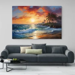 tableau coucher de soleil mer paysage 3 2 4.webp