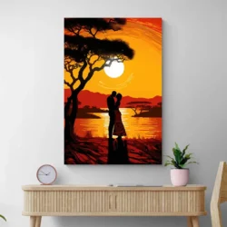 tableau couple africain portrait 2 3 4.webp