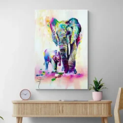 tableau elephant aquarelle portrait 2 3 2.webp