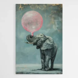 tableau elephant chewing gum 1.webp