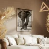 tableau elephant d afrique portrait 2 3 2.webp