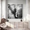 tableau elephant gris carre 2.webp