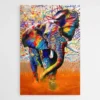 tableau elephant moderne 1.webp