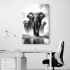 tableau elephant noir et blanc portrait 2 3 2.webp