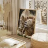 tableau famille lion portrait 2 3 3.webp
