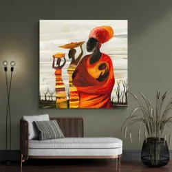 tableau femme africaine avec bebe carre 2.webp