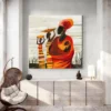 tableau femme africaine avec bebe carre 4.webp