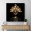tableau femme africaine bijoux carre 2.webp