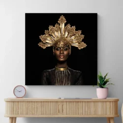 tableau femme africaine bijoux carre 2.webp