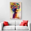 tableau femme africaine multicolore portrait 2 3 3.webp