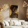 tableau femme noire doree portrait 2 3 2.webp