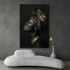 tableau femme noire et or portrait 2 3 3.webp