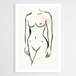 tableau femme nu minimaliste 1.webp