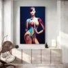 tableau femme nue abstrait portrait 2 3 4.webp