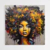tableau fille afro graffiti 1.webp