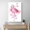 tableau flamant rose portrait 2 3 2.webp