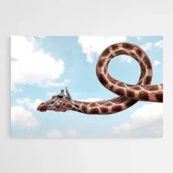 tableau girafe drole 1.webp