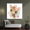 tableau girafe enfant carre 2.webp