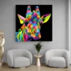 tableau girafe pop art carre 2.webp