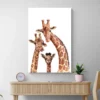 tableau girafe rigolote portrait 2 3 4.webp