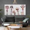 tableau girafes lunettes 2 paysage 2 1 4.webp