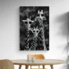 tableau girafes noir et blanc portrait 2 3 3.webp
