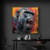 tableau gorille en colere carre 3.webp