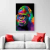 tableau gorille pop art portrait 2 3 4.webp