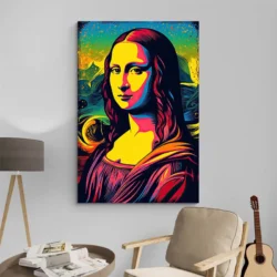 tableau joconde pop art portrait 2 3 4.webp