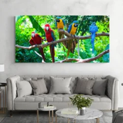 tableau jungle perroquet paysage 2 1 3.webp