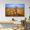 tableau lion bebe paysage 3 2 4.webp