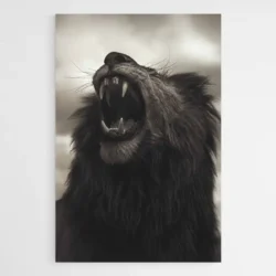 tableau lion beige 1.webp