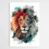 tableau lion blanc 1.webp