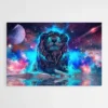 tableau lion celeste 1.webp