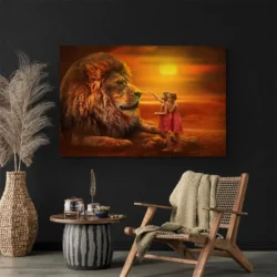 tableau lion geant paysage 3 2 3.webp