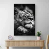 tableau lion qui dors portrait 2 3 3.webp