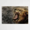 tableau lion qui rugit 1.webp