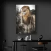 tableau lion sauvage portrait 2 3 2.webp