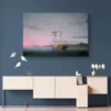 tableau mer avec bateau paysage 3 2 2.webp
