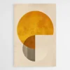 tableau minimaliste jaune et beige 1.webp