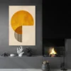 tableau minimaliste jaune et beige portrait 2 3 2.webp